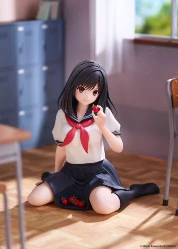 Strawberry 100% Desktop Cute PVC Figure Aya Tojo (School uniform Ver.) 13 cm