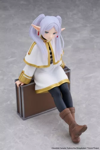 Frieren: Beyond Journey's End PVC Figure Desktop Cute Frieren (Trunk Case Ver.) Reissue 13 cm