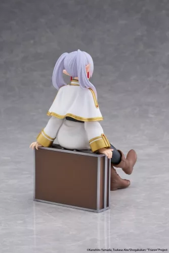 Frieren: Beyond Journey's End PVC Figure Desktop Cute Frieren (Trunk Case Ver.) Reissue 13 cm