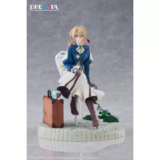 Violet Evergarden Dressta PVC Figura Violet Evergarden 17 cm