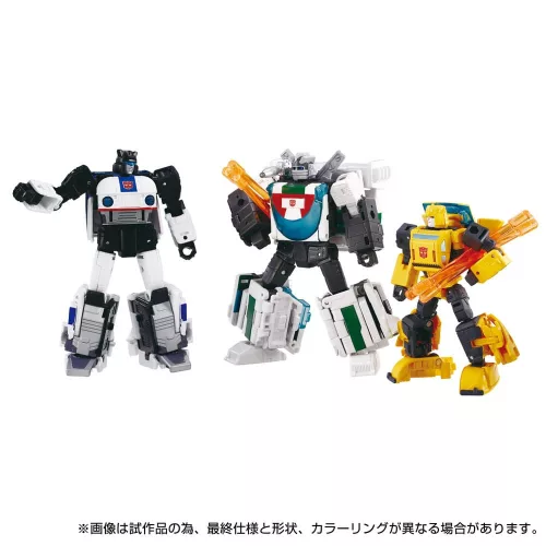 Transformers Dramatic Capture Series Action Figure 3-Pack Cybertron Chase