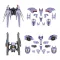 Zoids Model Kit Accesoory Set AM-Z01CP Berserk Fury Sturm & Jagd Unit