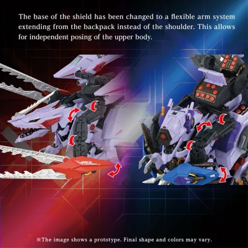 Zoids Model Kit Accesoory Set AM-Z01CP Berserk Fury Sturm & Jagd Unit