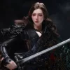The Girl Under Wolf's Ward Action Figure 1/6 Eleanor (Black) 30 cm