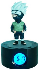 Naruto Shippuden Alarm Clock with Light Kakashi 18 cm