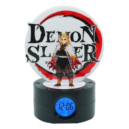 Demon Slayer: Kimetsu no Yaiba Ébresztő Óra Világítással Rengoku 21 cm