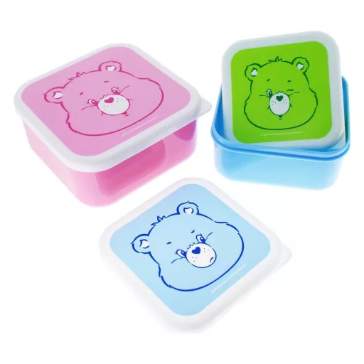Care Bears Snack Box Set of 3