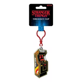 Stranger Things Torch Key Clip Keychain Arcade Unit
