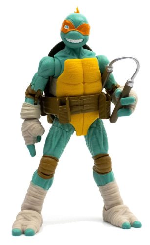 Teenage Mutant Ninja Turtles BST AXN Figura Michelangelo (IDW Comics) 13 cm