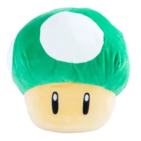   Super Mario Mocchi-Mocchi Mega Plush Figure 1-Up Mushroom 36 cm