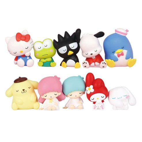 Sanrio Twinchees Mini Figures Lil'Sleepers 5 cm Display (24)