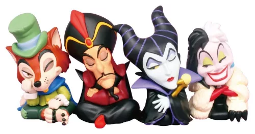 Disney Villains Twinchees Mini Figures Lil' Sleepers 5 cm Blind Pack Display (24)