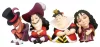 Disney Villains Twinchees Mini Figures Lil' Sleepers 5 cm Blind Pack Display (24)