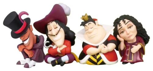 Disney Villains Twinchees Mini Figures Lil' Sleepers 5 cm Blind Pack Display (24)