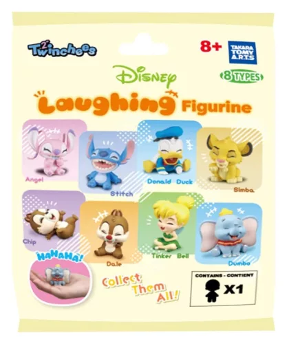 Disney Twinchees Mini Figures Laughing 5 cm Blind Pack Display (24)