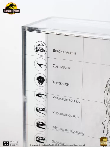 Jurassic Park Topographic Map Isla Nublar