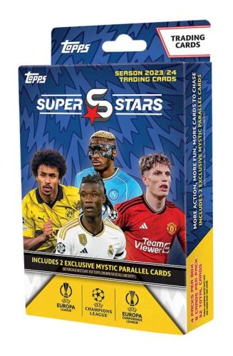 UEFA Champions League Super Stars 2023/24 Trading Cards Hanger Pack *English Version*