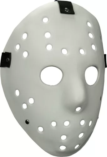 Mabry Monsters Mask White Killer Goalie