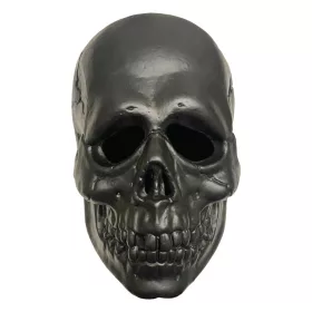 Don Post Vinyl Mask Black Skull
