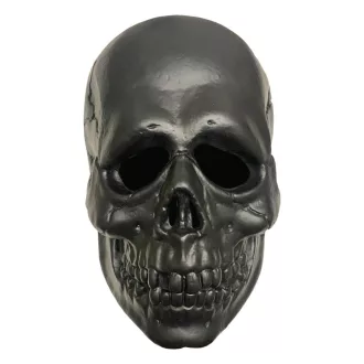 Don Post Vinyl Mask Black Skull