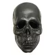 Don Post Vinyl Mask Black Skull