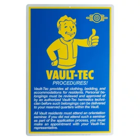 Fallout Metal Sign Procedures