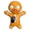Krampus Magnet Gingerbread Man
