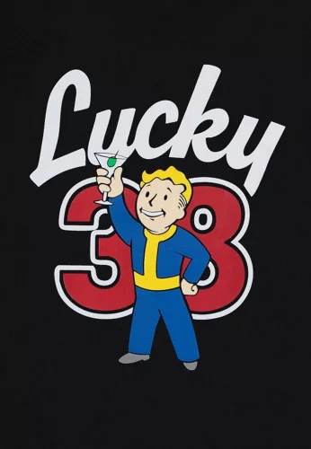 Fallout T-Shirt Lucky 38 Cocktail Size M