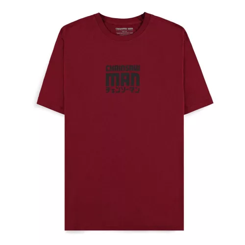 Chainsaw Man T-Shirt Smile Bordeaux