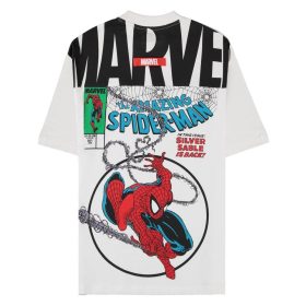 Marvel T-Shirt Spider Man Split Comic  Size L
