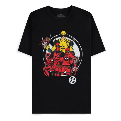 Deadpool T-Shirt Family Portrait Size M