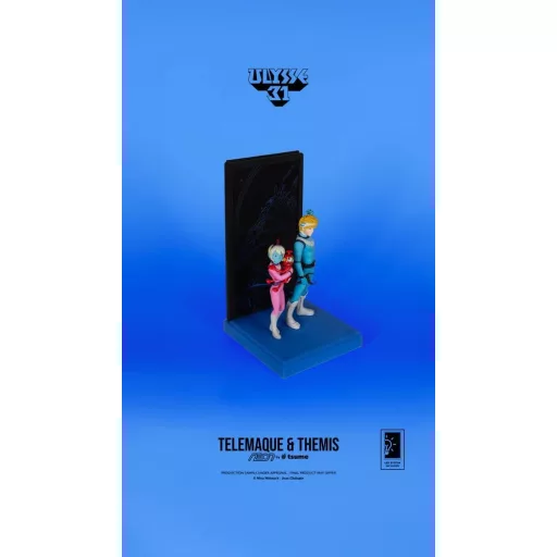 Ulysse 31 Neon Figure 1/9 Telemachus & Themis 20 cm