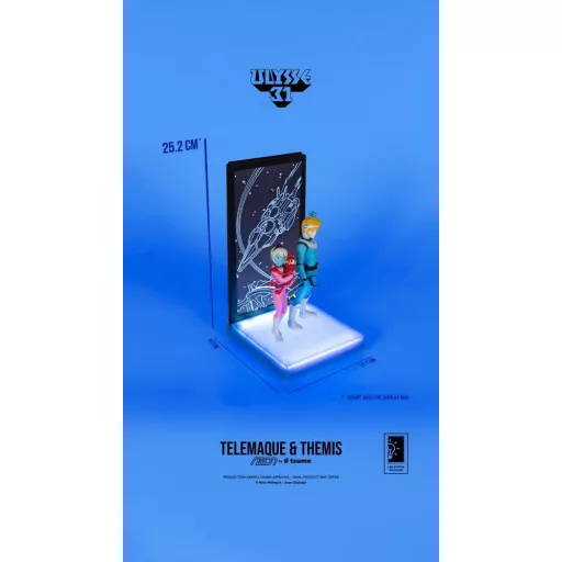 Ulysse 31 Neon Figure 1/9 Telemachus & Themis 20 cm