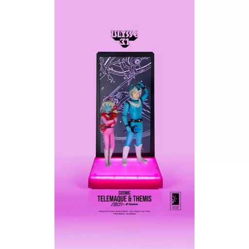 Ulysse 31 Neon Figure 1/9 Telemachus & Themis Cosmic Version 20 cm