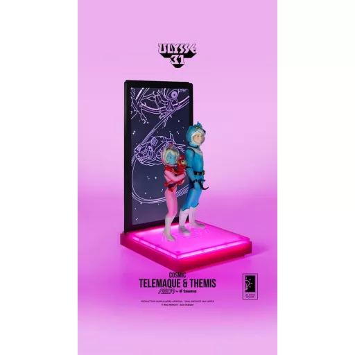 Ulysse 31 Neon Figure 1/9 Telemachus & Themis Cosmic Version 20 cm