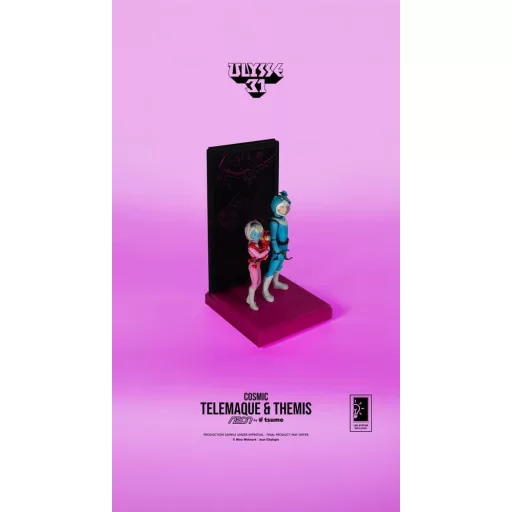 Ulysse 31 Neon Figure 1/9 Telemachus & Themis Cosmic Version 20 cm
