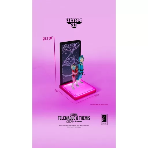 Ulysse 31 Neon Figure 1/9 Telemachus & Themis Cosmic Version 20 cm