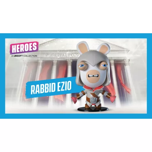 Assassin's Creed / Raving Rabbid Ubisoft Heroes Collection Chibi Figure Rabbid Ezio 10 cm