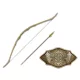 Lord of the Rings Replica 1/1 Legolas Lothlorien Bow with arrow 97 cm