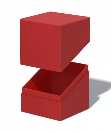 Ultimate Guard Return To Earth Boulder Deck Case 100+ Standard Size Red