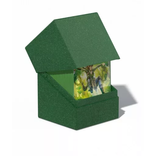 Ultimate Guard Return To Earth Boulder Deck Case 100+ Standard Size Green