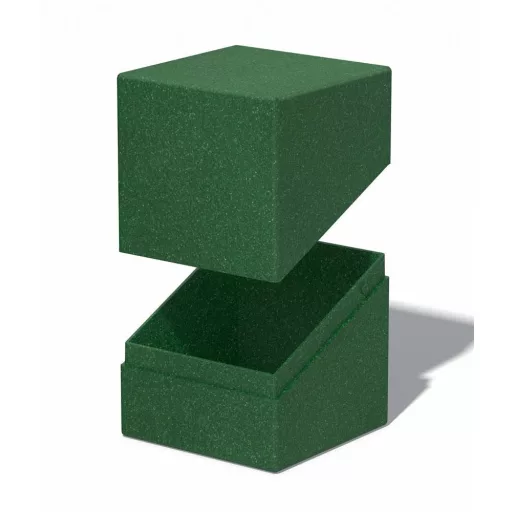 Ultimate Guard Return To Earth Boulder Deck Case 100+ Standard Size Green