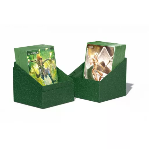 Ultimate Guard Return To Earth Boulder Deck Case 100+ Standard Size Green