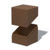 Ultimate Guard Return To Earth Boulder Deck Case 100+ Standard Size Brown