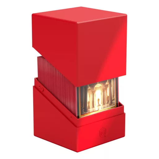 Ultimate Guard Boulder Deck Case 100+ Solid Red