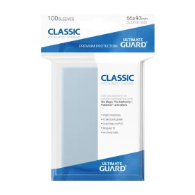   Ultimate Guard Classic Soft Sleeves Standard Size Transparent (100)