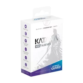   Ultimate Guard Katana Sleeves Standard Size Transparent (100)