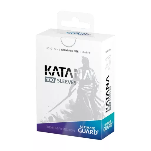 Ultimate Guard Katana Sleeves Standard Size White (100)