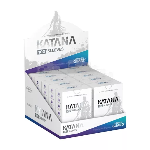 Ultimate Guard Katana Sleeves Standard Size White (100)