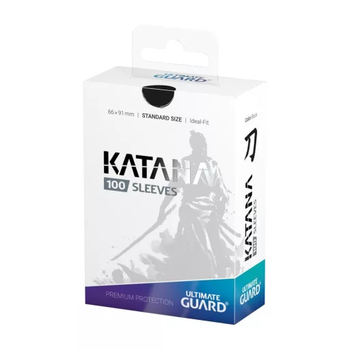 Ultimate Guard Katana Sleeves Standard Size Black (100)